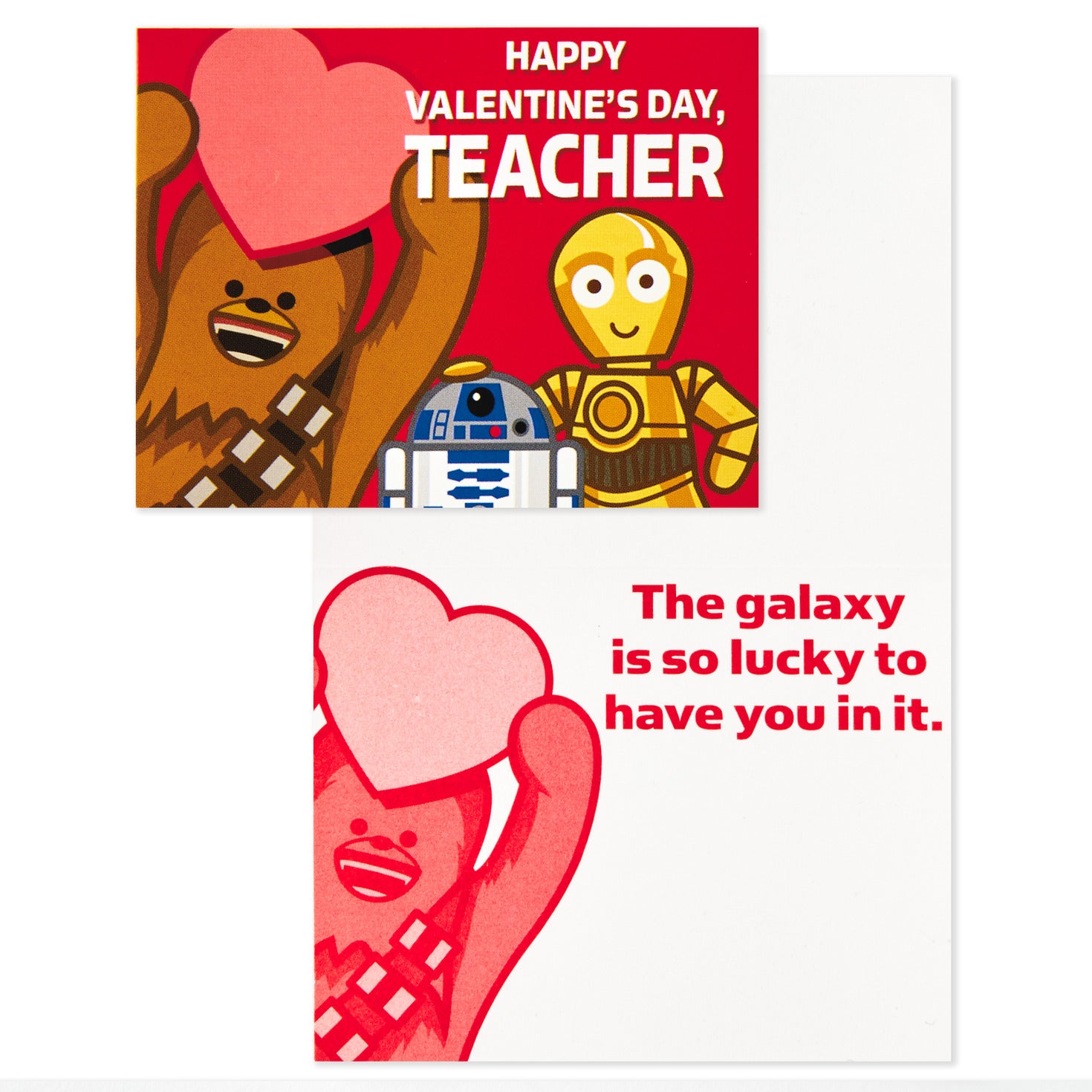 Hallmark Star Wars� Kids Classroom Valentines Set With Cards, Stickers and Mailbox