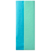 Hallmark Turquoise and Mint Green 2-Pack Tissue Paper, 8 Sheets