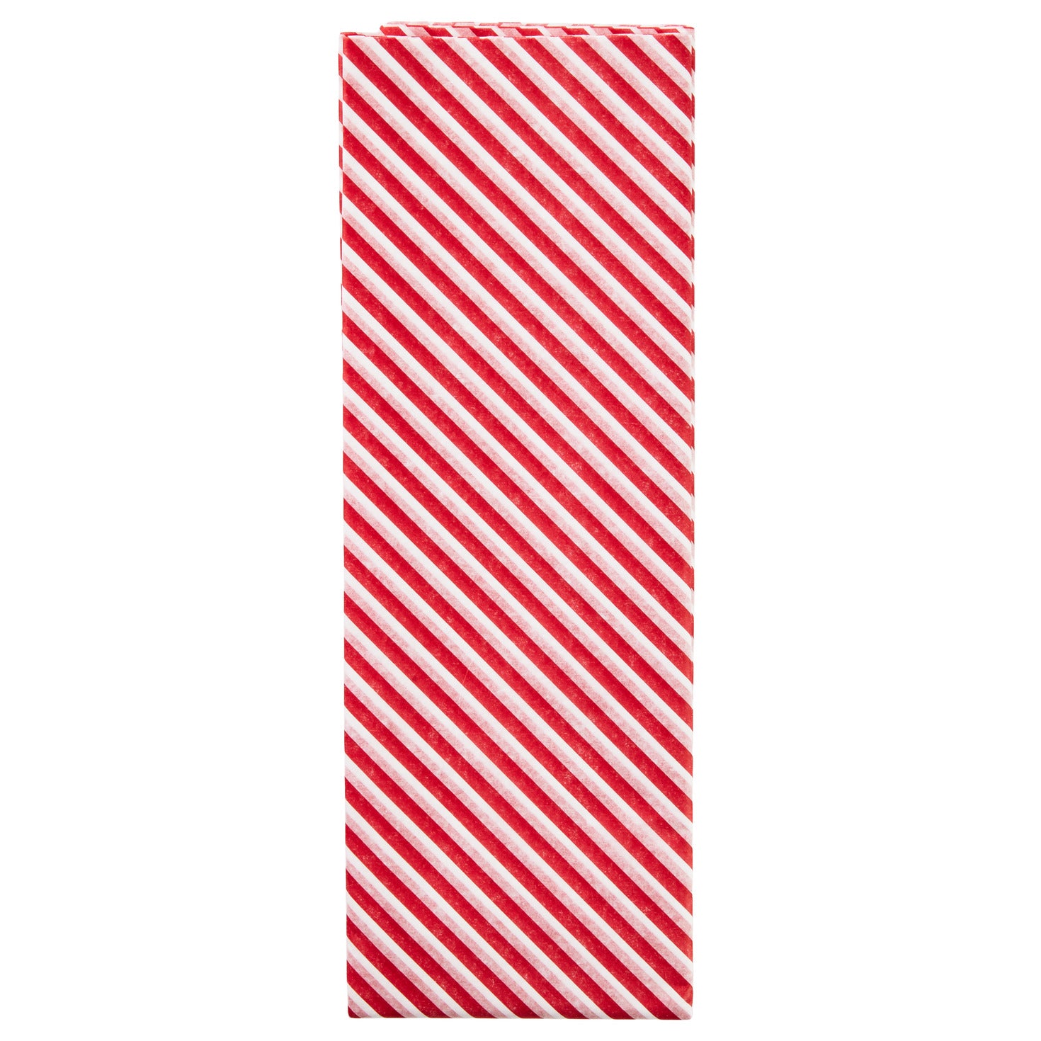 Hallmark Red and White Stripe Tissue Paper, 6 sheets