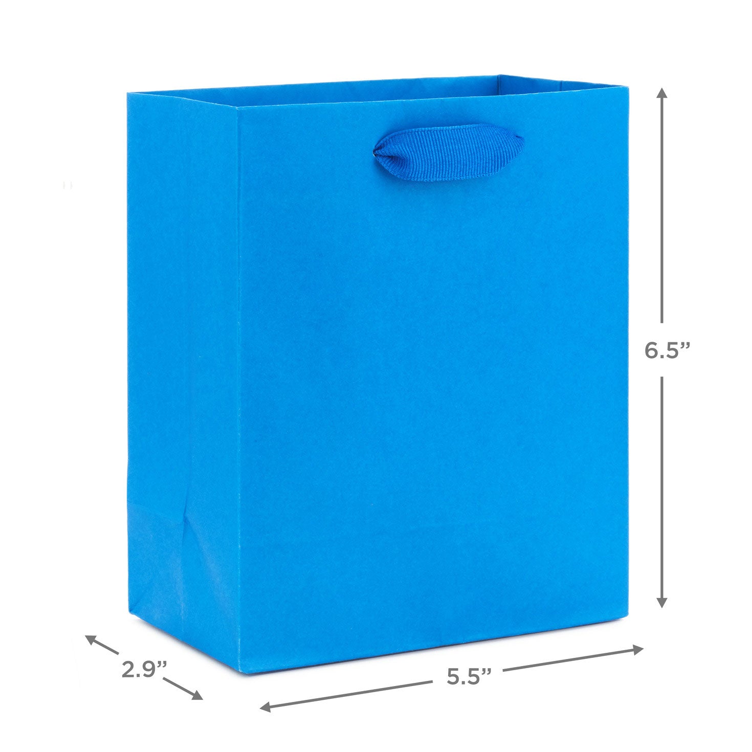 Hallmark 6.5'' Royal Blue Small Gift Bag