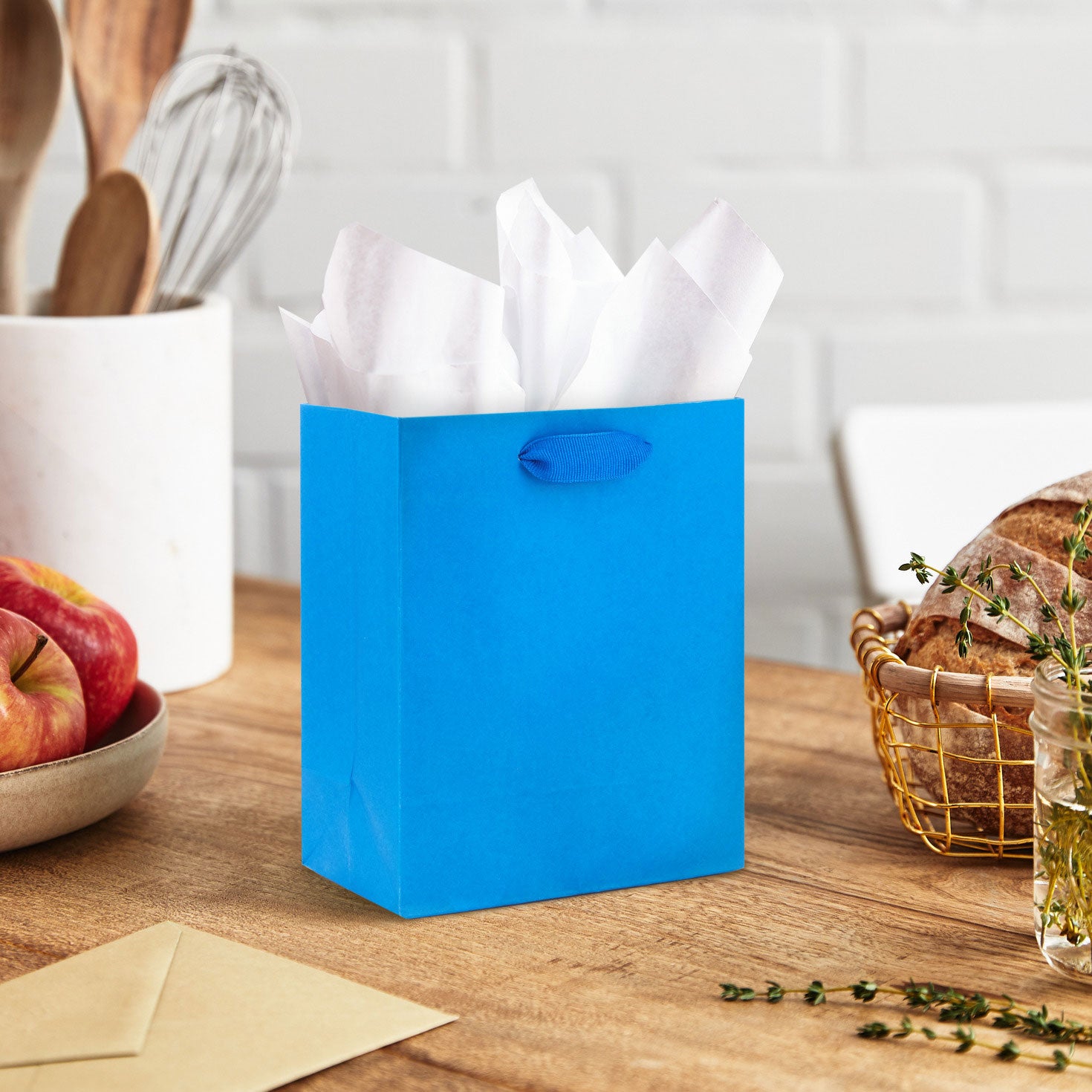 Hallmark 6.5'' Royal Blue Small Gift Bag