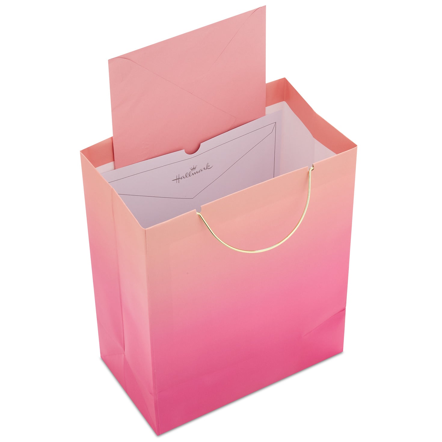 Hallmark 9.6'' Best Day Ever Pink Ombr� Medium Gift Bag