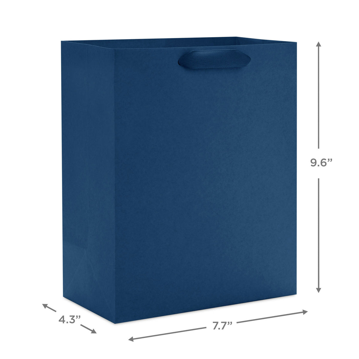 Hallmark 9.6'' Navy Medium Gift Bag