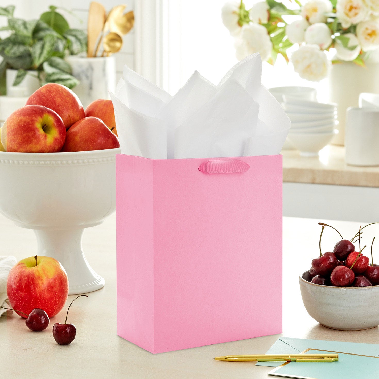 Hallmark 9.6'' Pink Medium Gift Bag