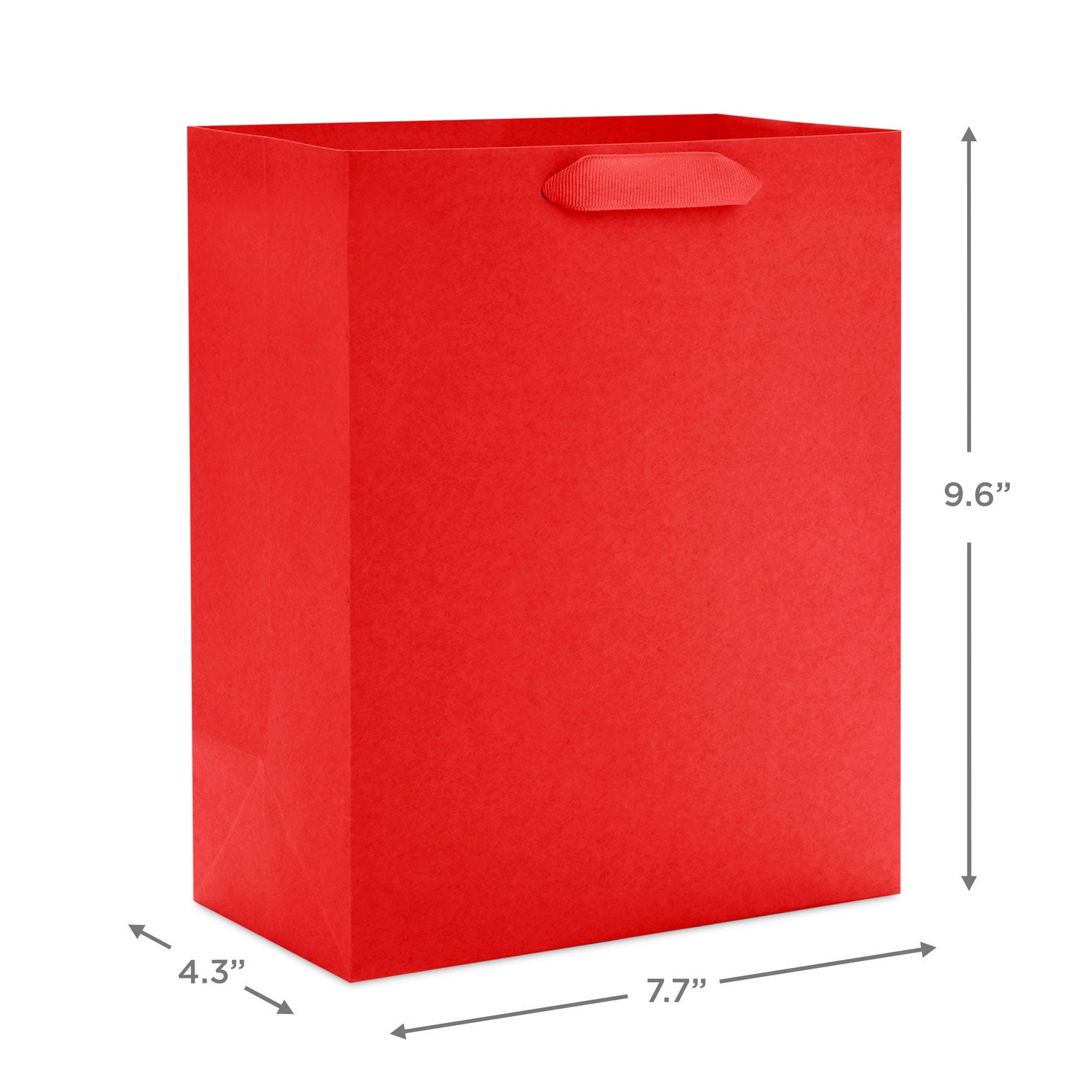 Hallmark 9.6'' Red Medium Gift Bag