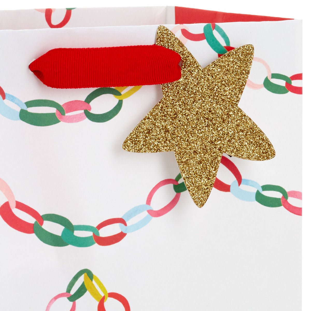 Hallmark 9.6'' Paper Garland Medium Christmas Gift Bag