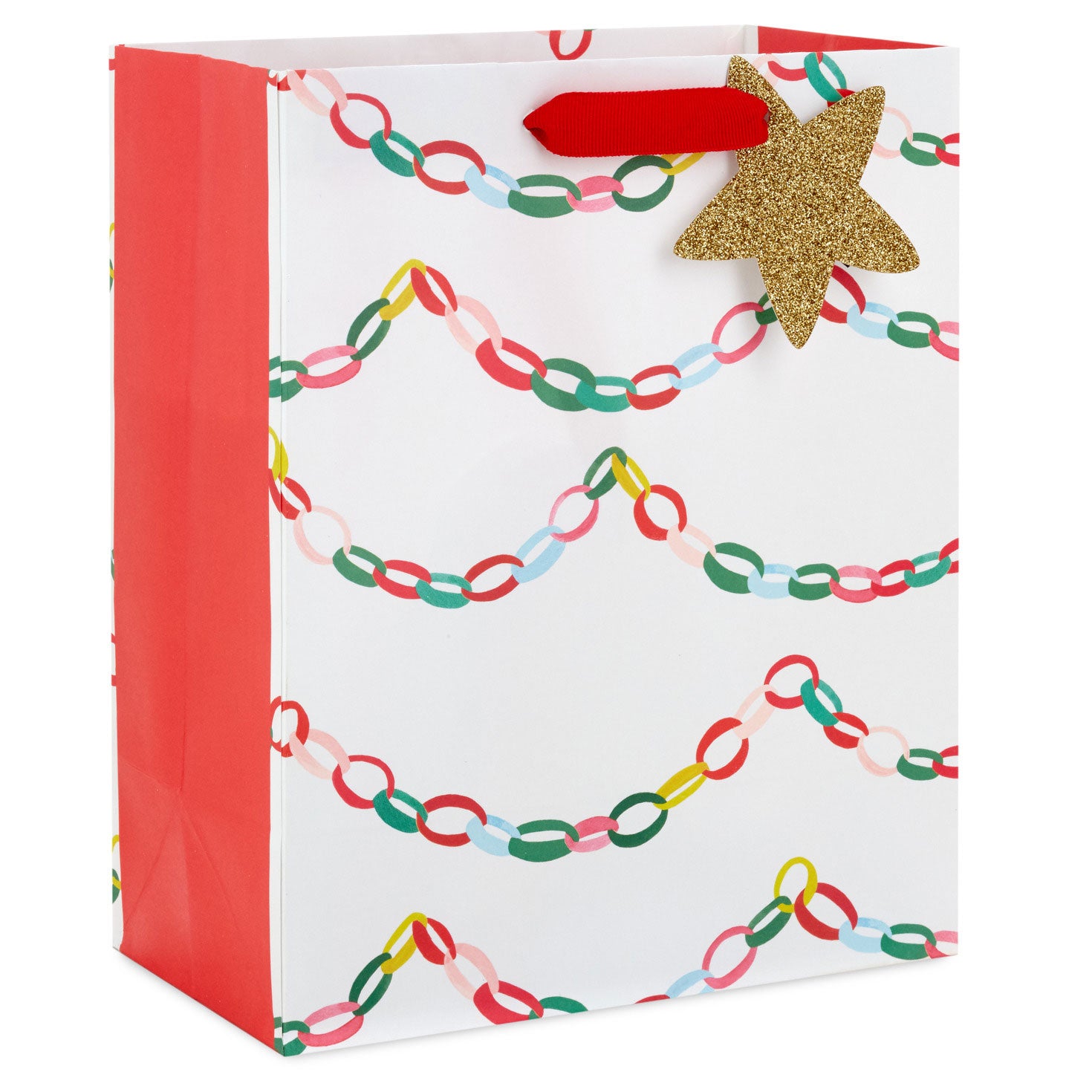 Hallmark 9.6'' Paper Garland Medium Christmas Gift Bag