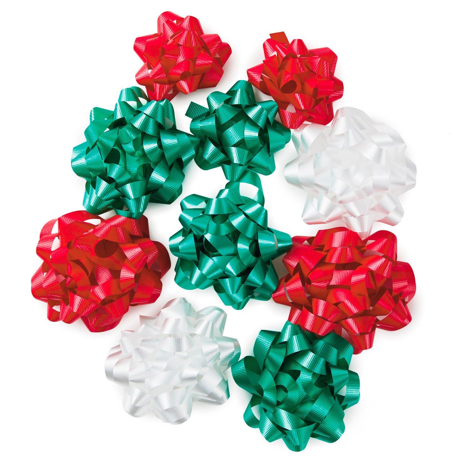 Hallmark Bag of 10 Assorted Crimped Gift Bows