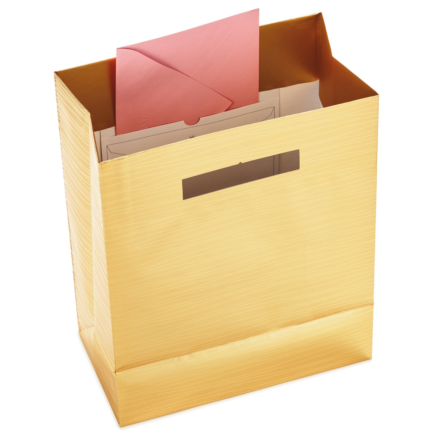 Hallmark 13'' Glittered Stripes Gift Bag