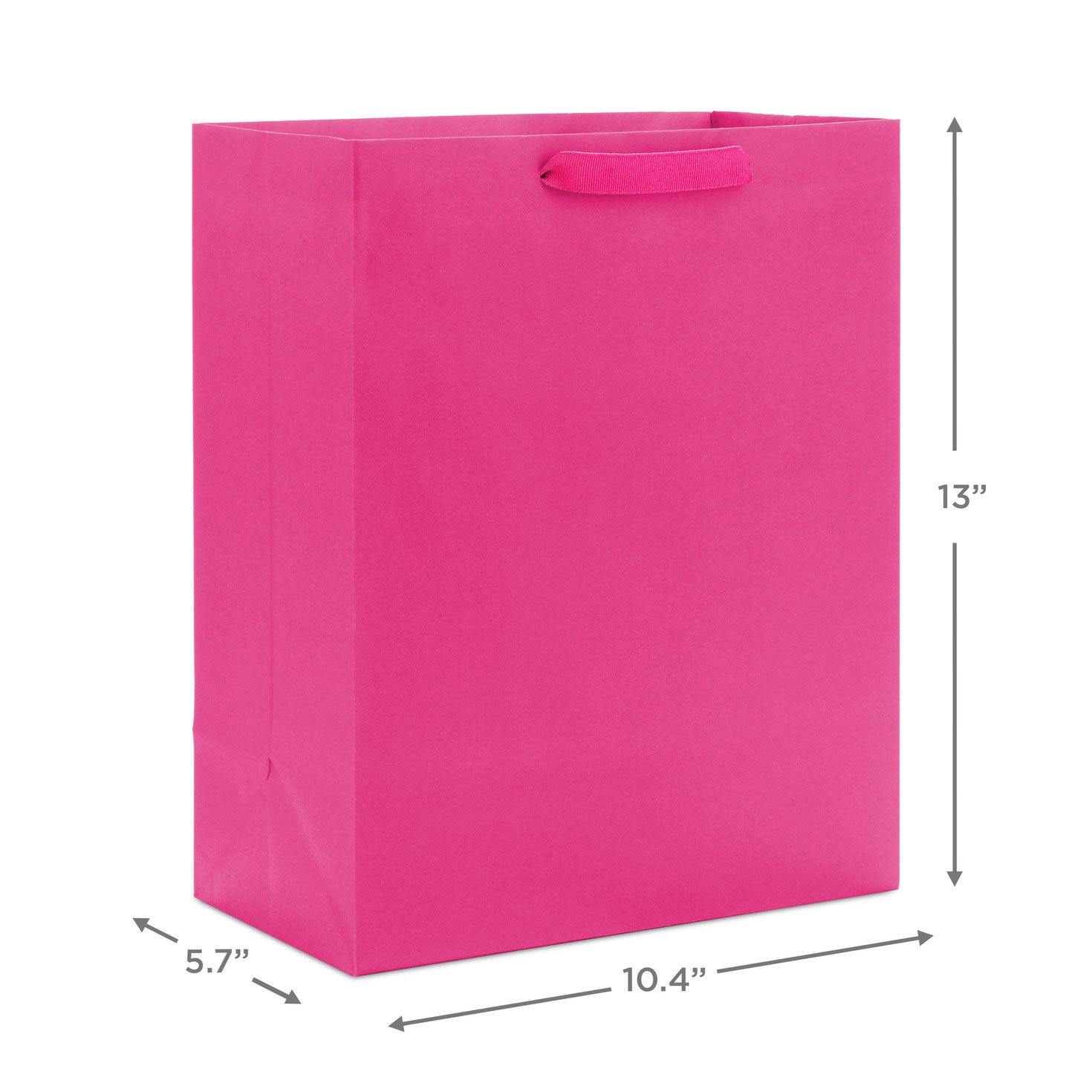 Hallmark 13'' Hot Pink Large Gift Bag