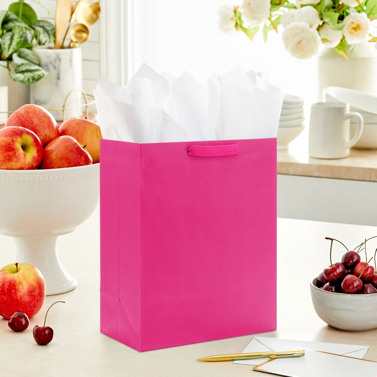 Hallmark 13'' Hot Pink Large Gift Bag