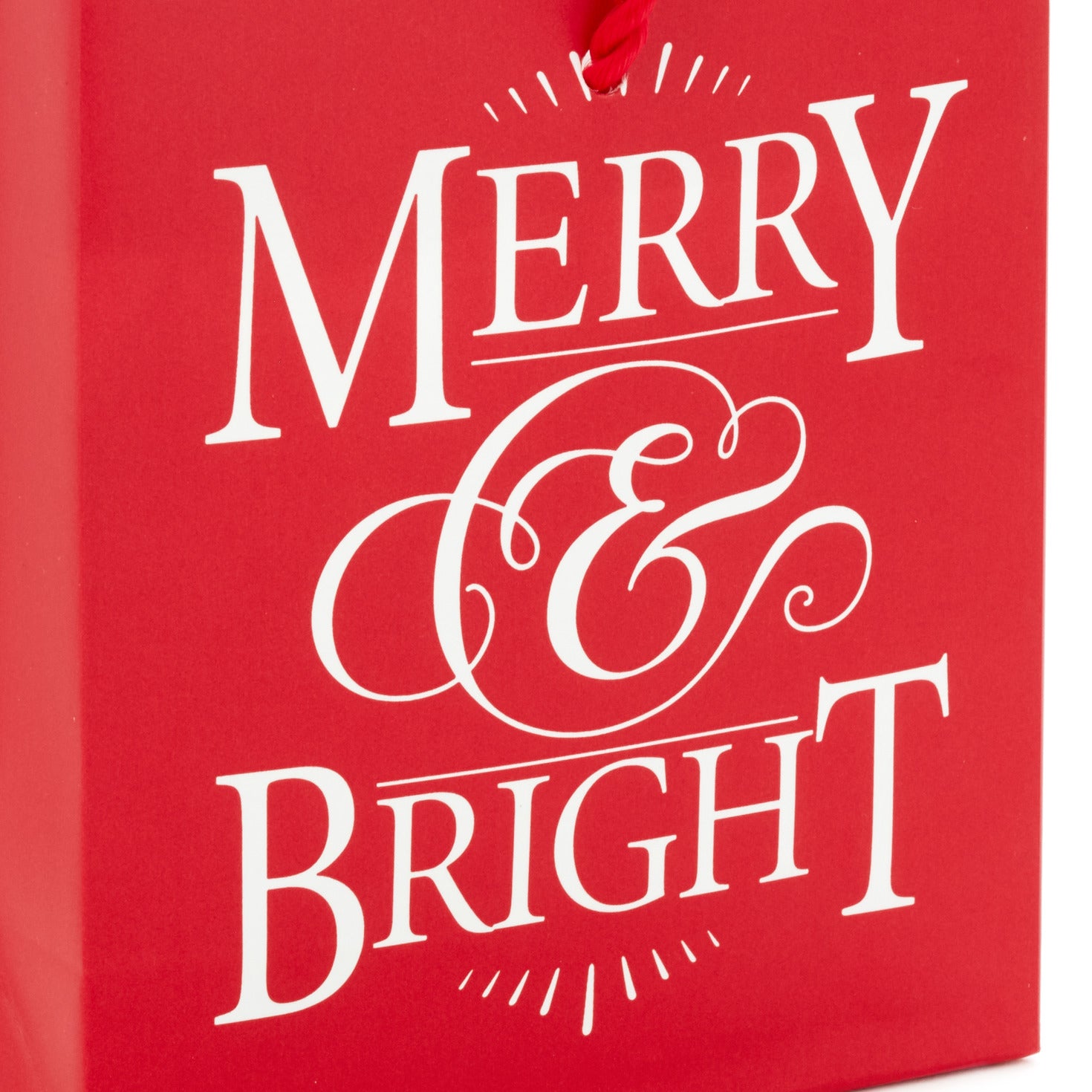 Hallmark 4.6'' Tailored Traditional 3-Pack Christmas Gift Card Holder Mini Bags