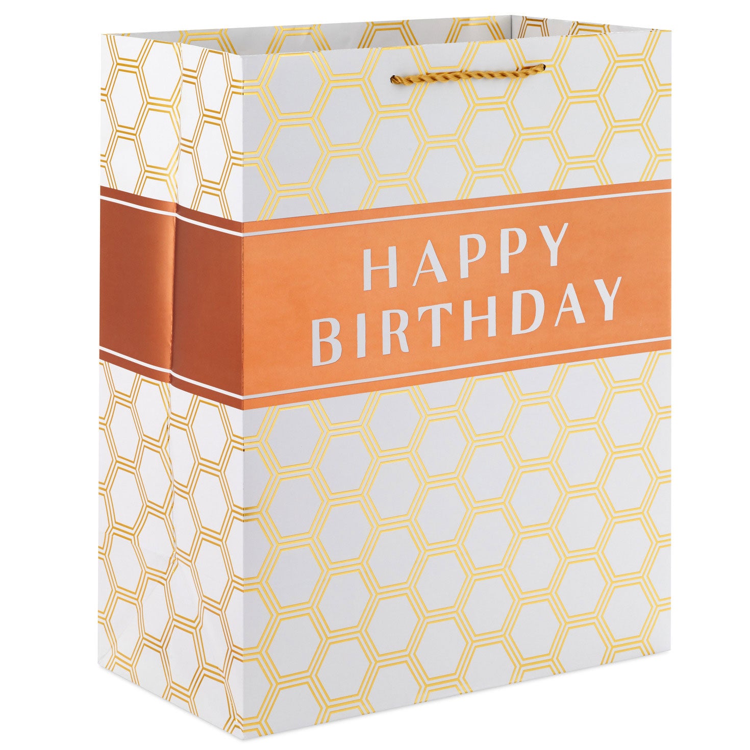 Hallmark 13'' Happy Birthday Hexagons Large Gift Bag