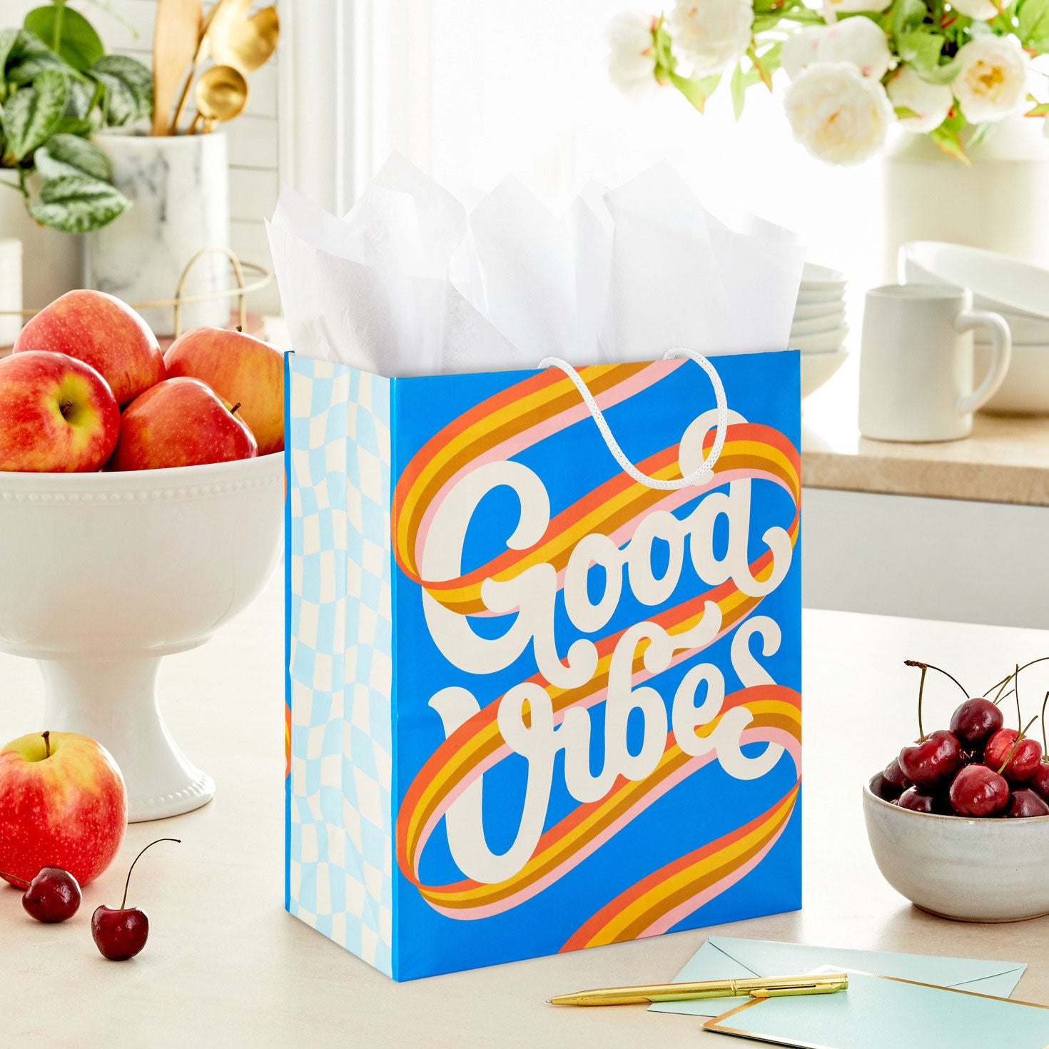 Hallmark 13'' Good Vibes Large Gift Bag