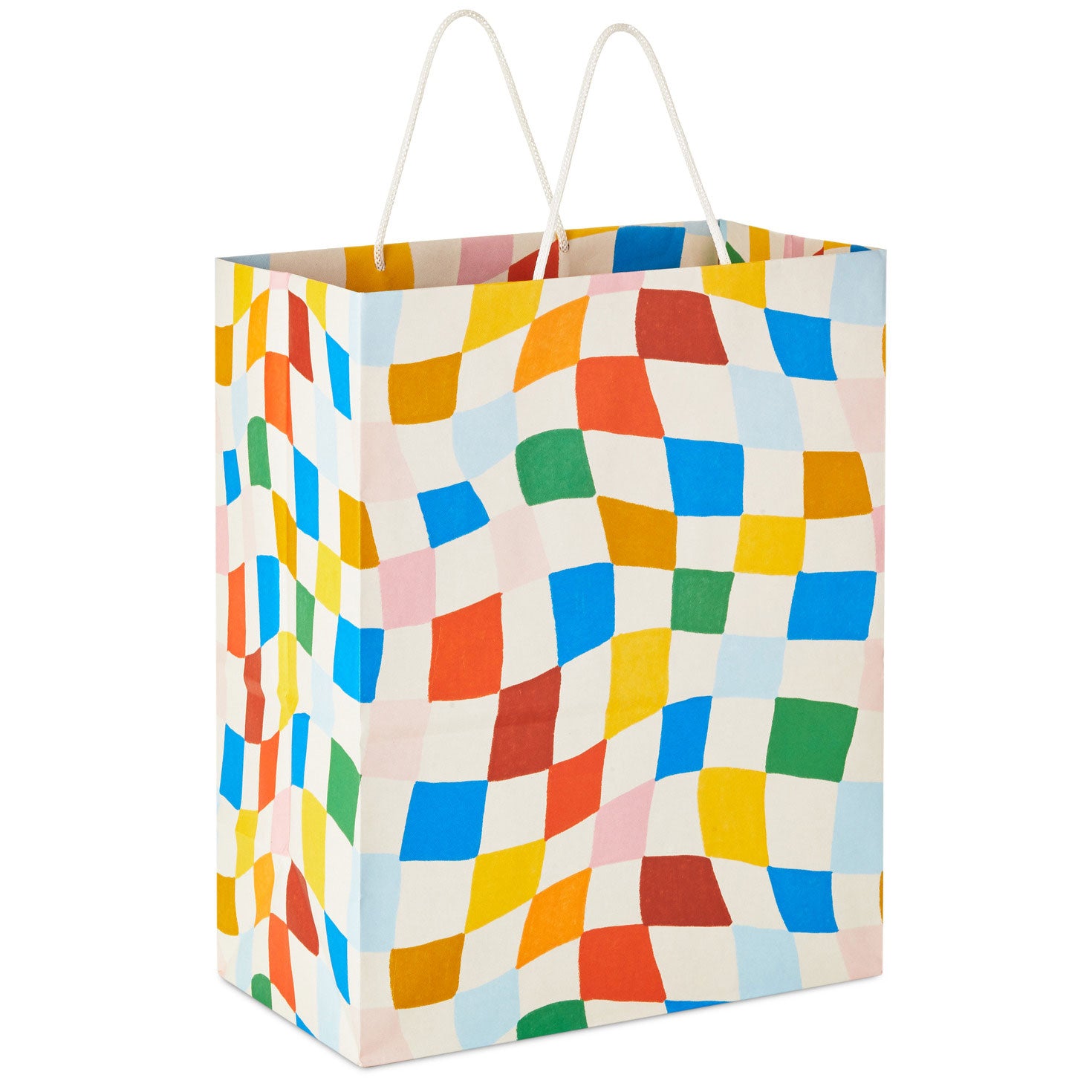 Hallmark 13'' Wavy Checkered Large Gift Bag