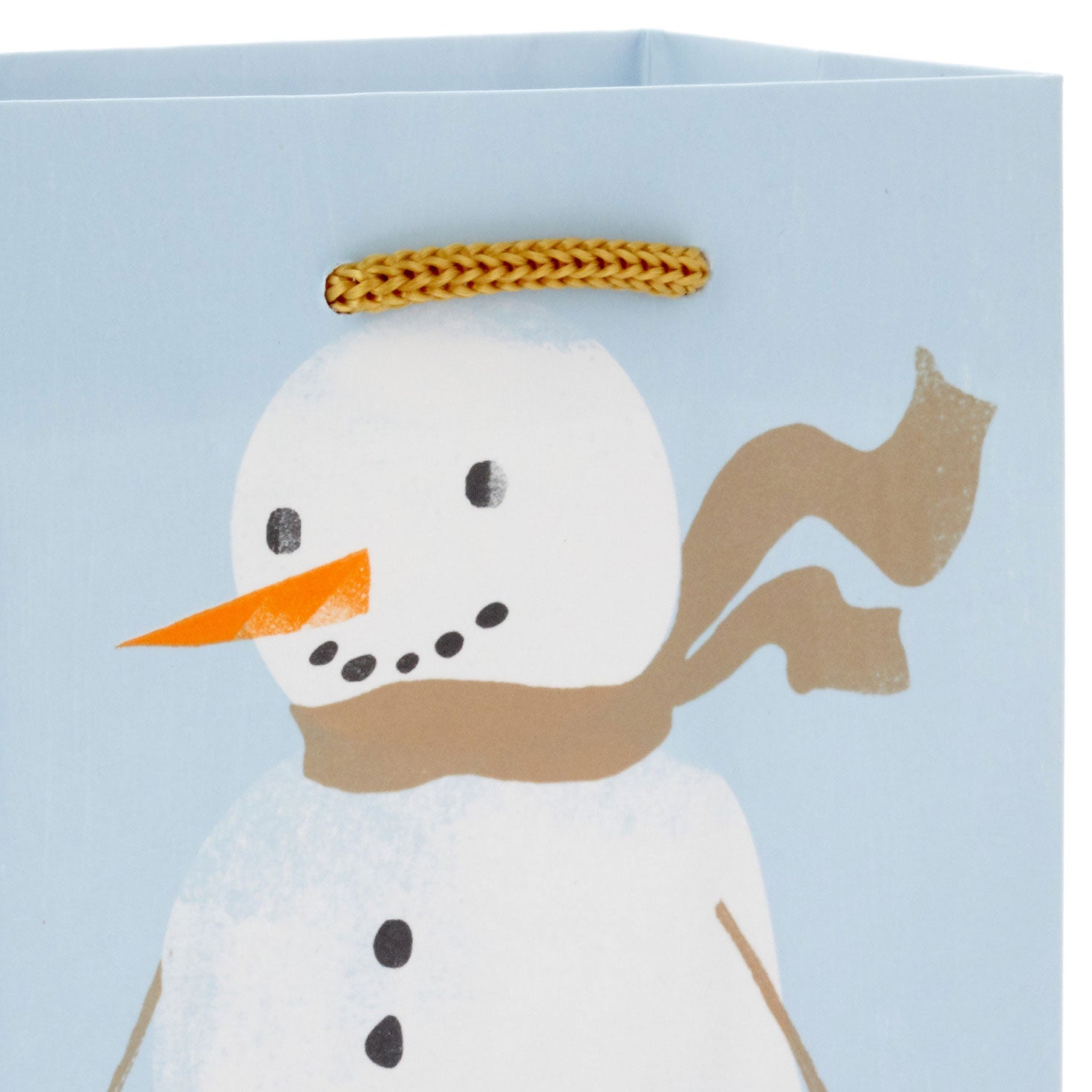 Hallmark 5.7'' Assorted Winter Metallic Designs 4-Pack Small Holiday Gift Bags