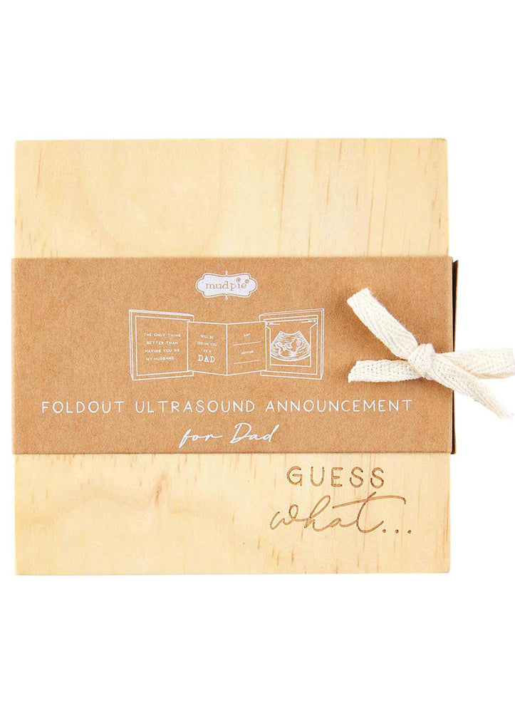 Dad Foldout Announcement by Mud Pie