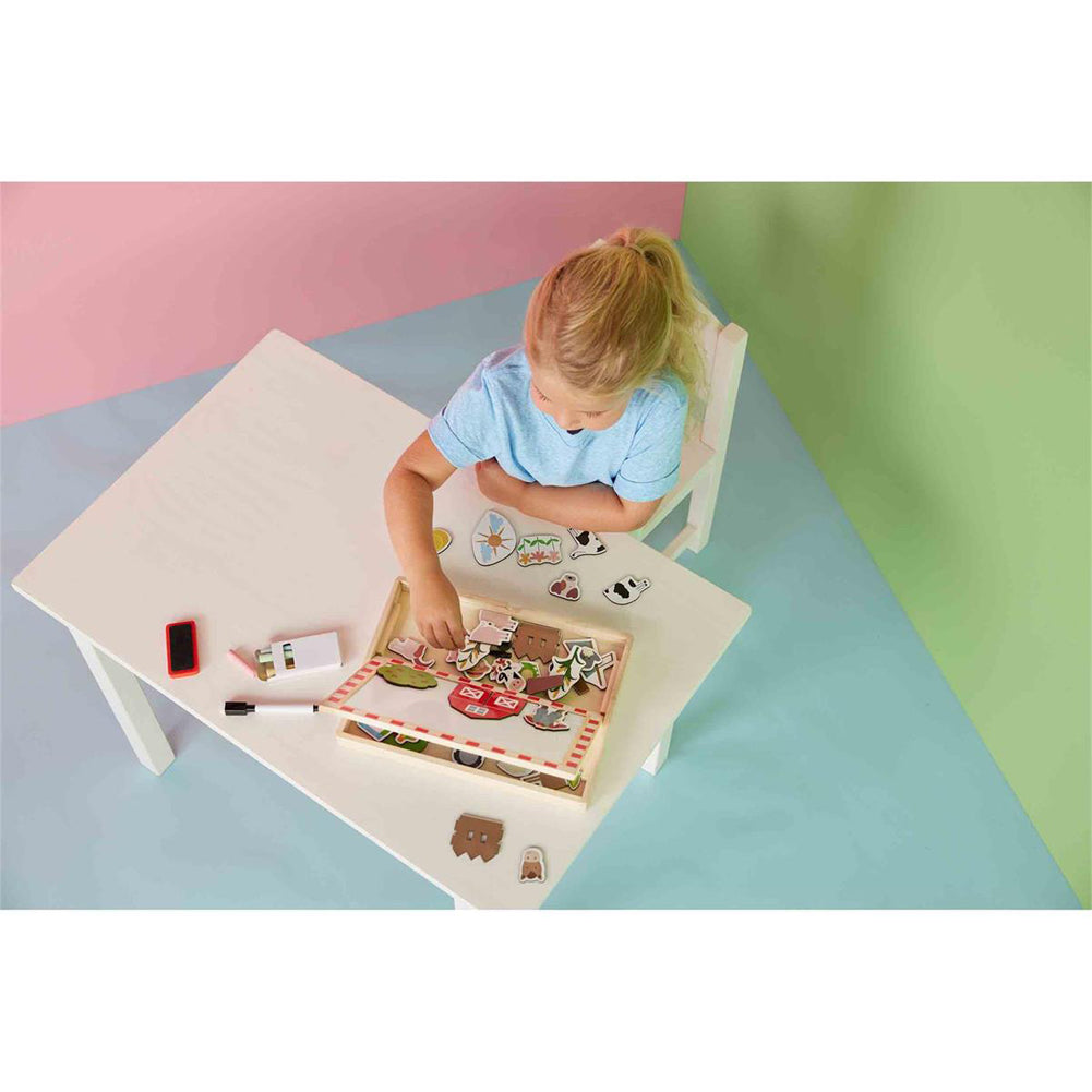 my farm story magnetic box by Mud Pie