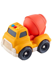 yellow construction truck by Mud Pie