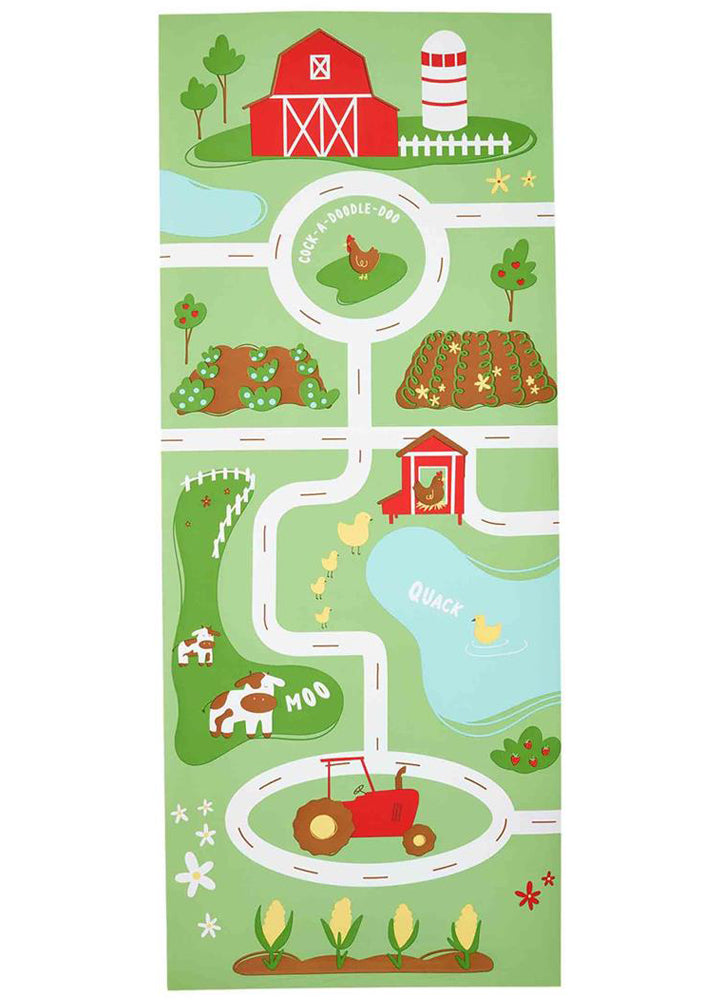 tractor farm mat by Mud Pie