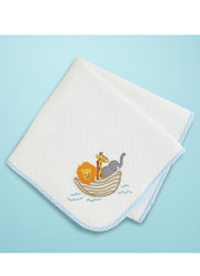 Noahs Ark Quilted Blanket
