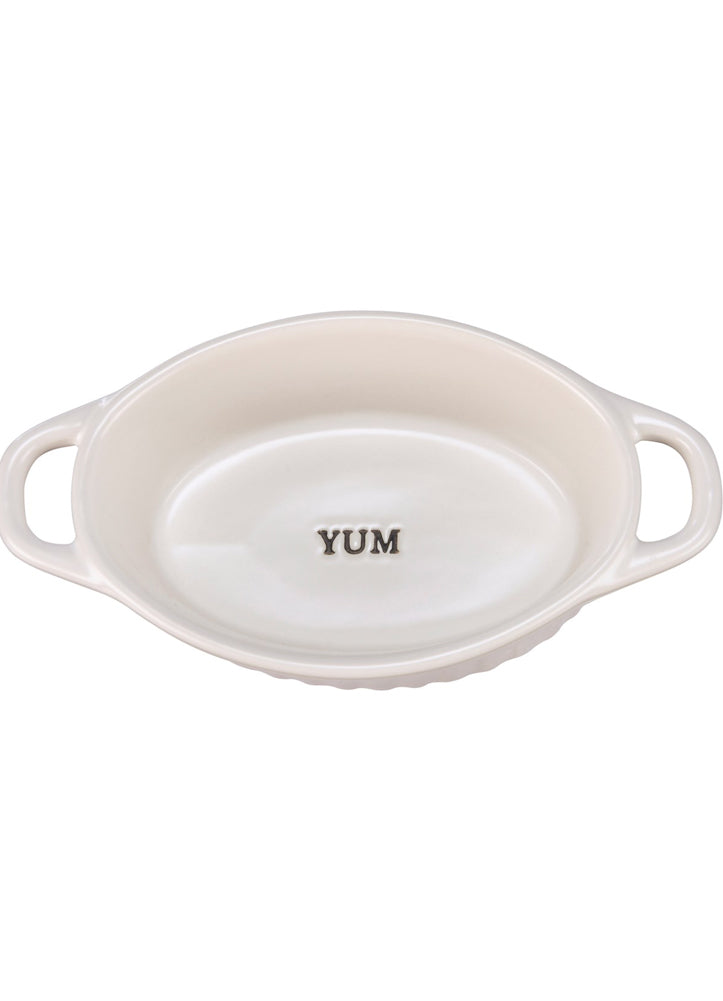 Oval Casserole Yum by Primitives by Kathy