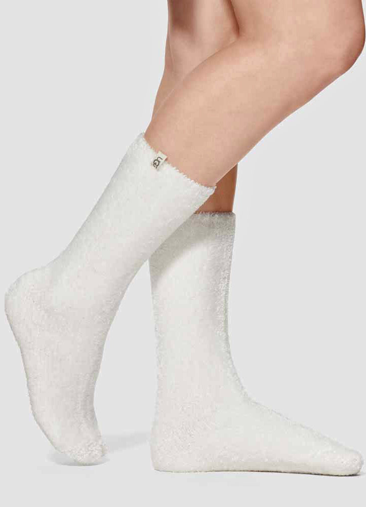 Leda Cozy Sock in White by UGG