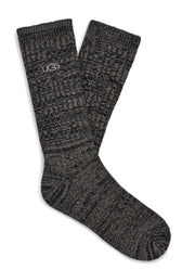 Trey Rib Knit Crew in Black by UGG