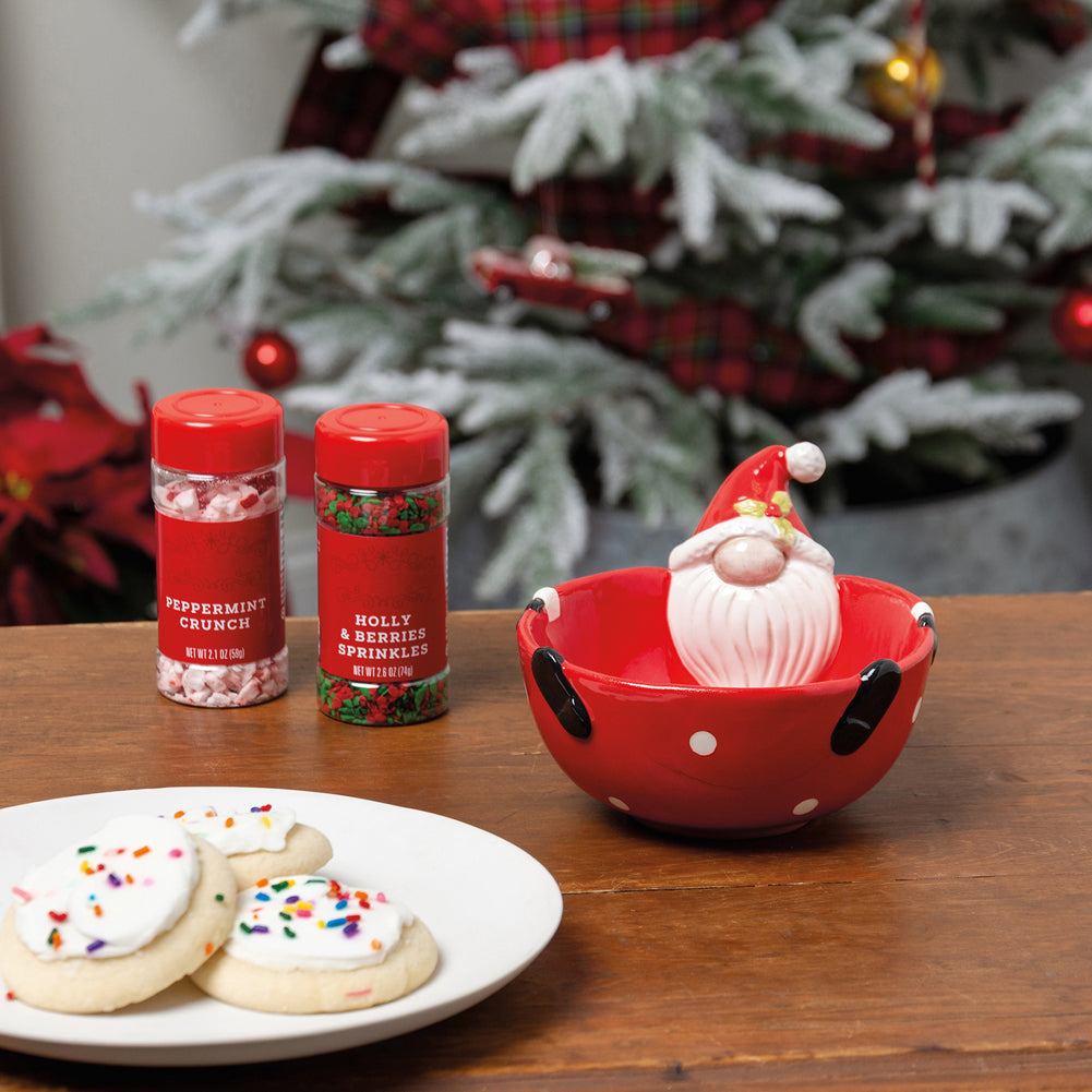 Santa Bowl by Primitives by Kathy