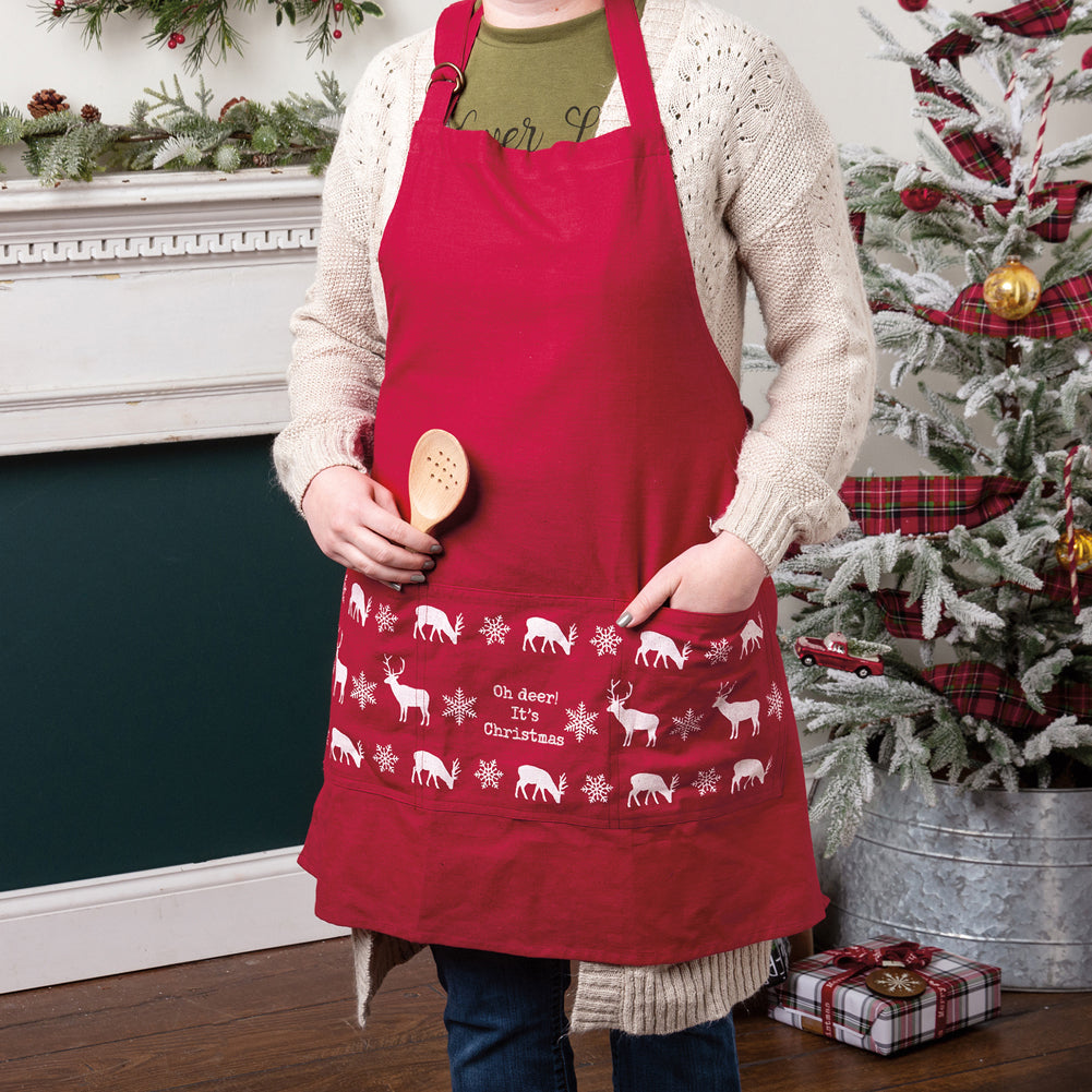 Apron Oh Deer by Primitives by Kathy