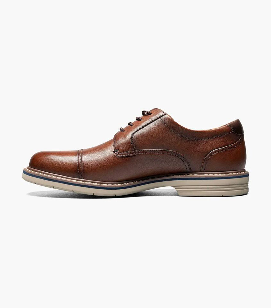 Men s Florsheim Norwalk Cap Toe Oxford Cognac 9.5 M