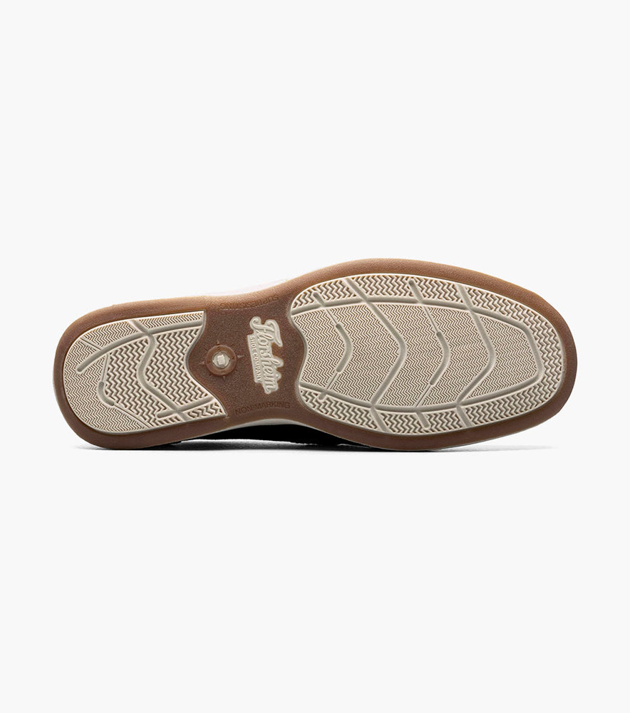 Lakeside Canvas Moc Toe Slip On in Black by Florsheim