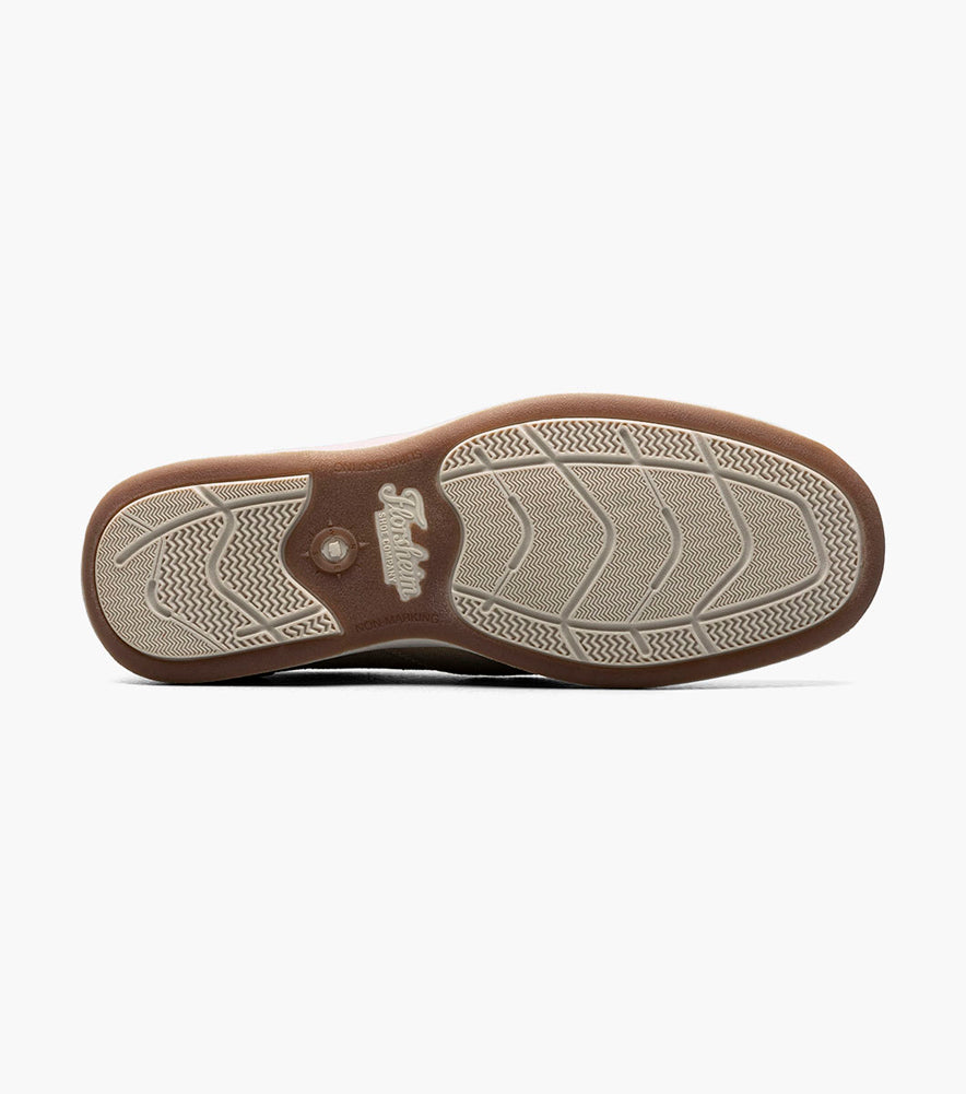 Lakeside Canvas Moc Toe Slip On in Sand Multi by Florsheim  display picture 2