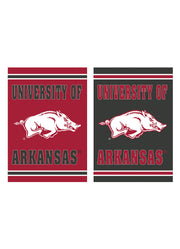 Embossed Suede Flag U of A by Evergreen