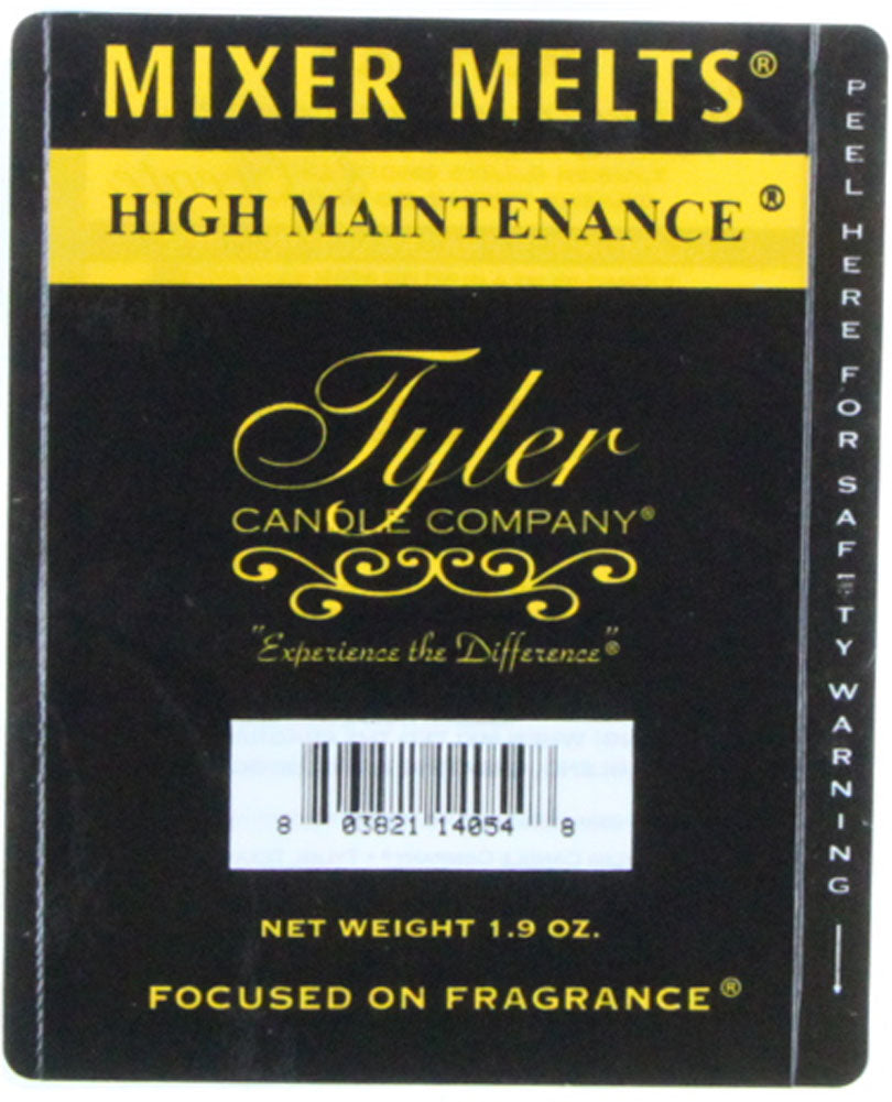 Mixer Melts in  High Maintenance by Tyler Candle Company
