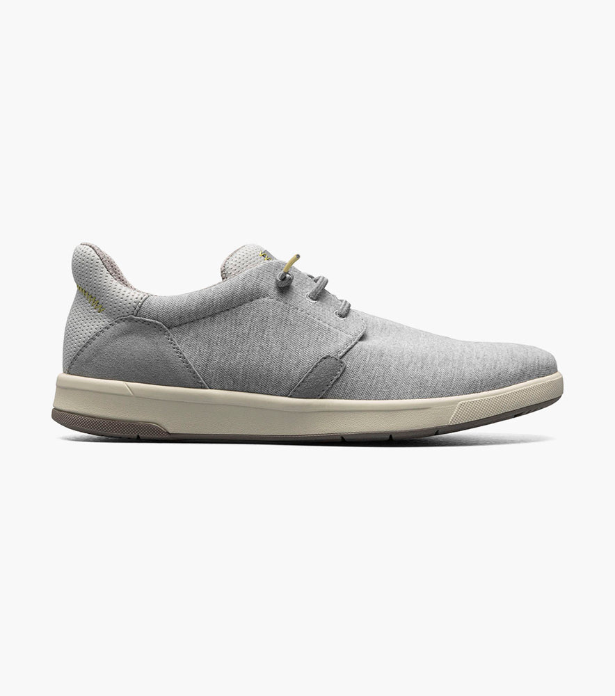 Crossover Canvas Plain Toe Slip On in Lt. Grey by Florsheim  display picture 2