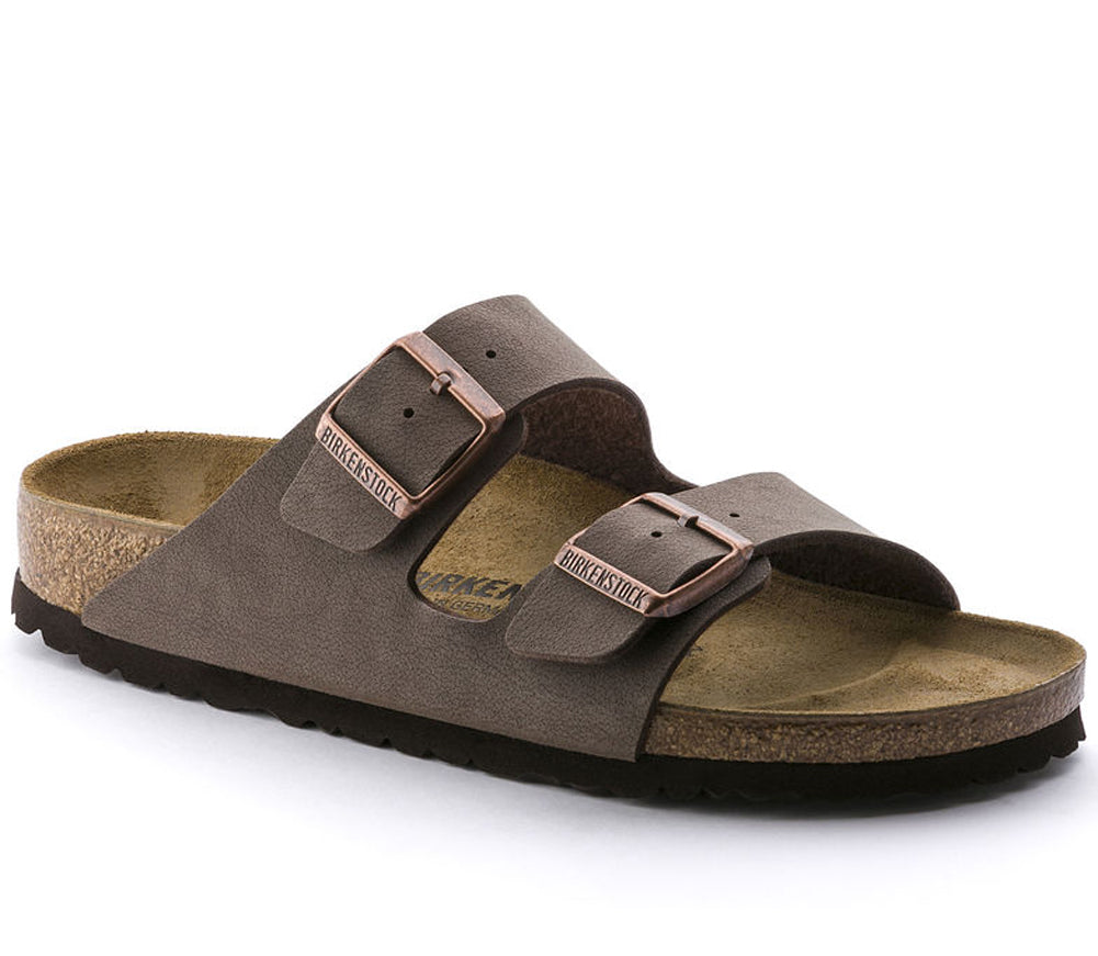 Arizona in Mocha Birkibuc by Birkenstock