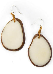 Amigas Earrings - Ivory by Tagua Jewelry