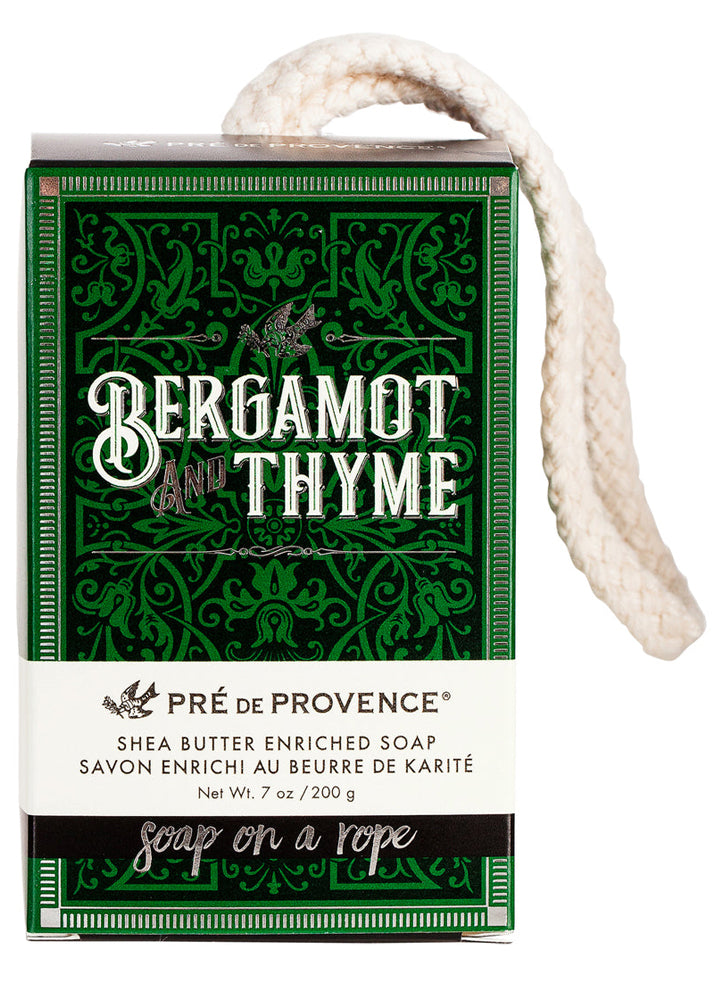 Men's Bergamot & Thyme Soap On A Rope by European Soaps