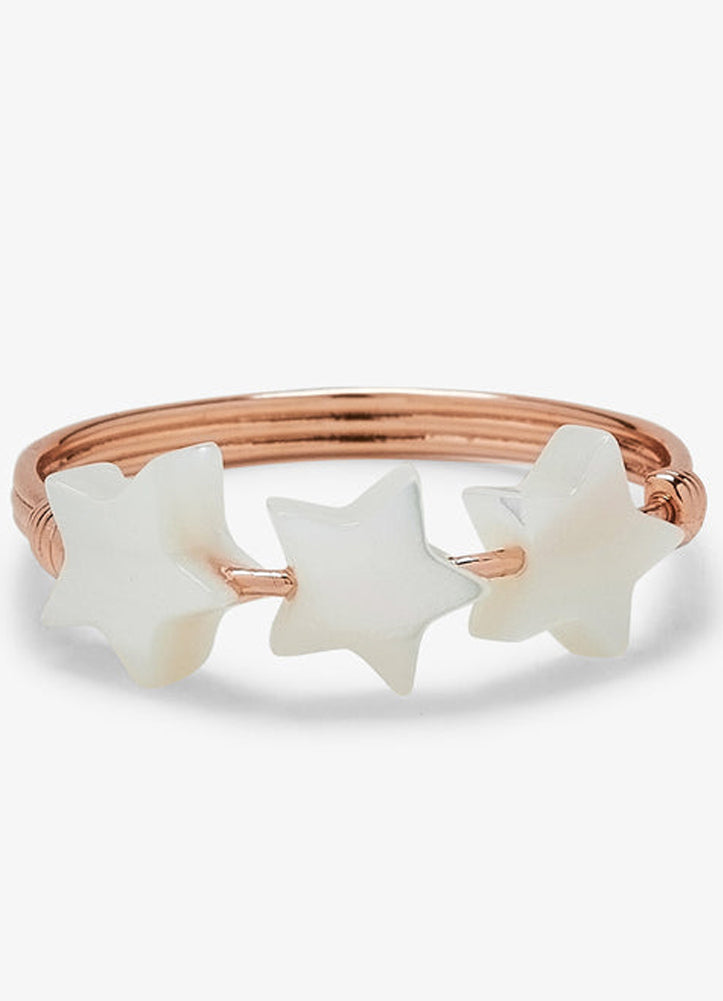 MOP 3 Star Ring by Pura Vida