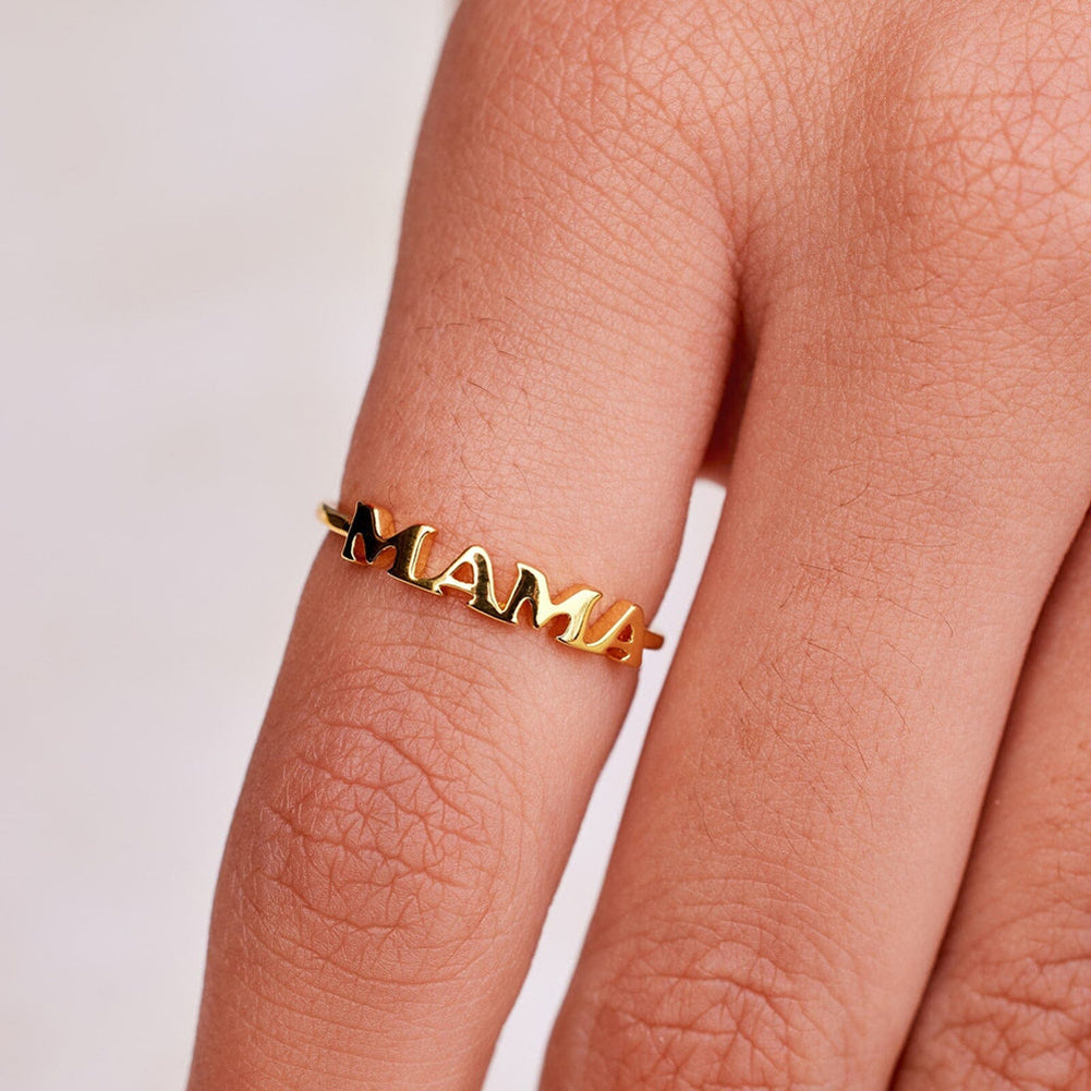 Mama Ring in Gold by Pura Vida