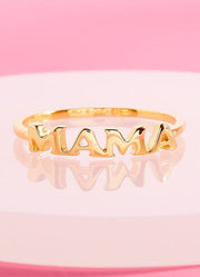 Mama Ring in Gold by Pura Vida