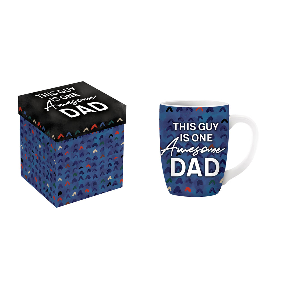 Awesome Dad 14ox Ceramic Cup w/ Box by Evergreen