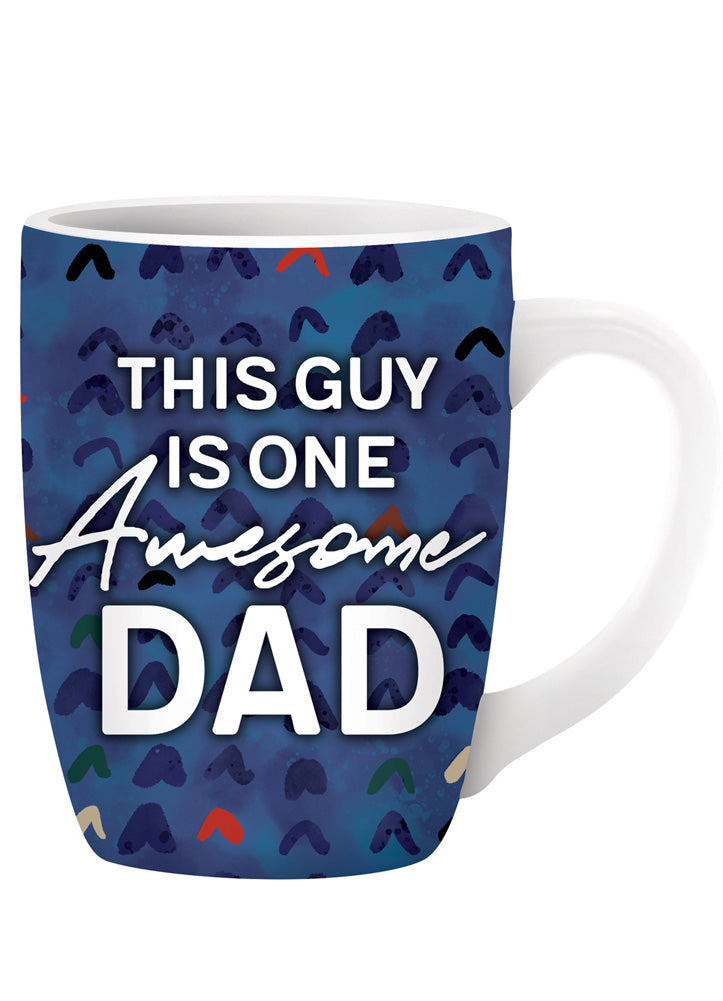 Awesome Dad 14ox Ceramic Cup w/ Box by Evergreen