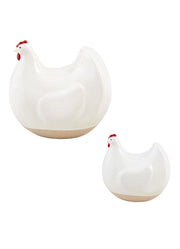 Stoneware Hen Décor Small by Mud Pie