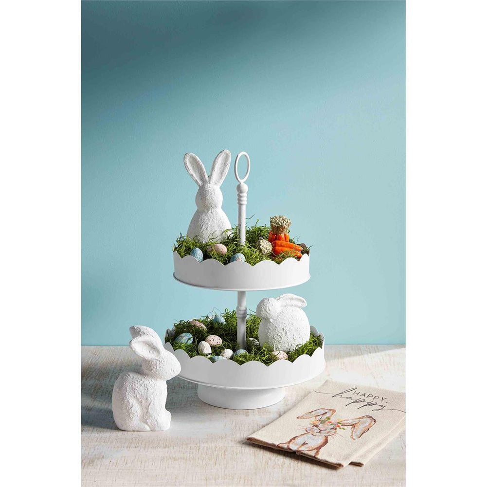 Scalloped Tiered Server by Mud Pie