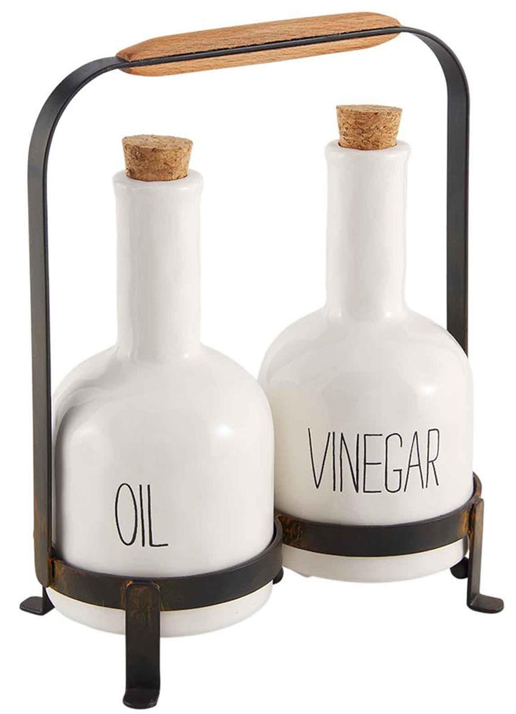 Oil and Vinegar Set by Mud Pie