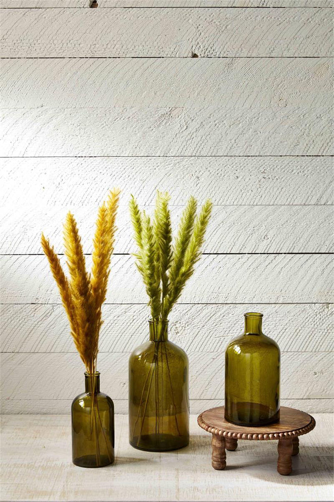 Green Presereved Pampas Stems by Mud Pie