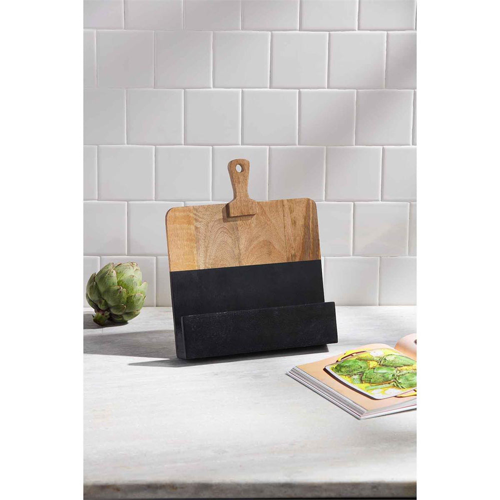 Blk Cookbook Holder by Mupdie