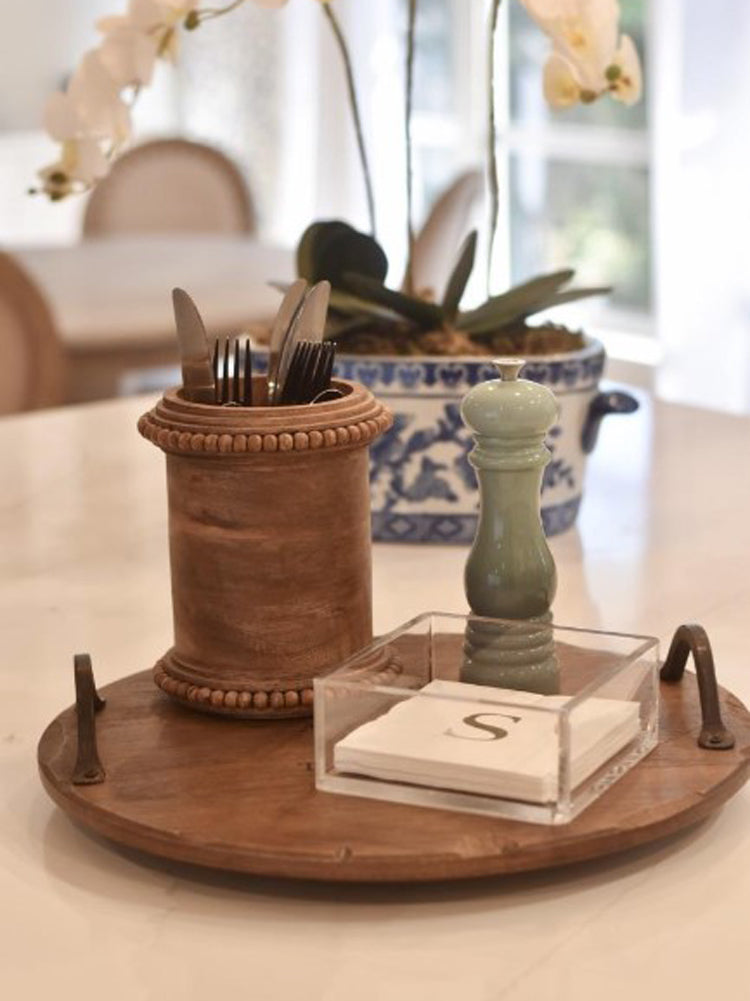 Memories Lazy Susan by Mud Pie